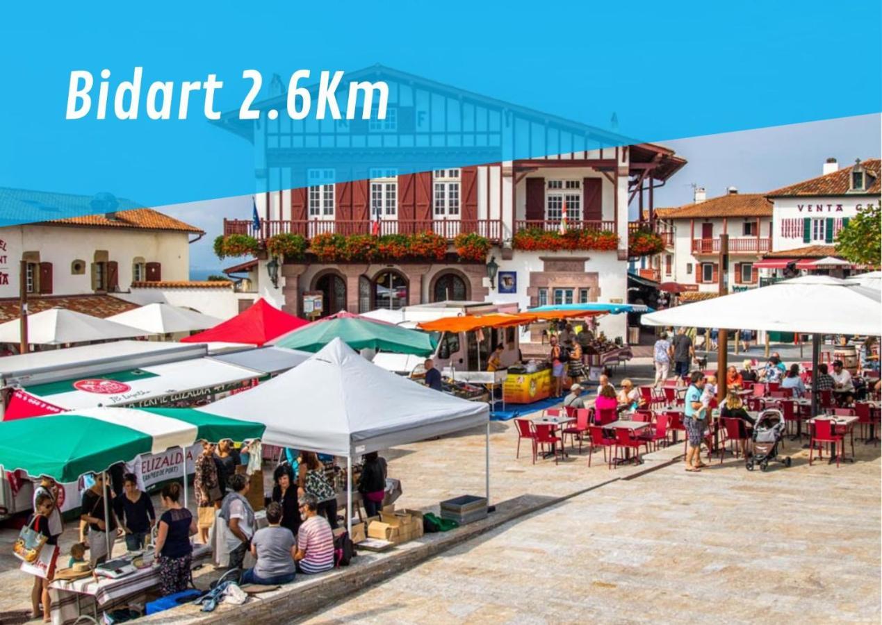 Bidarteko Paradisua Proche Plage, Golf, Parking 外观 照片