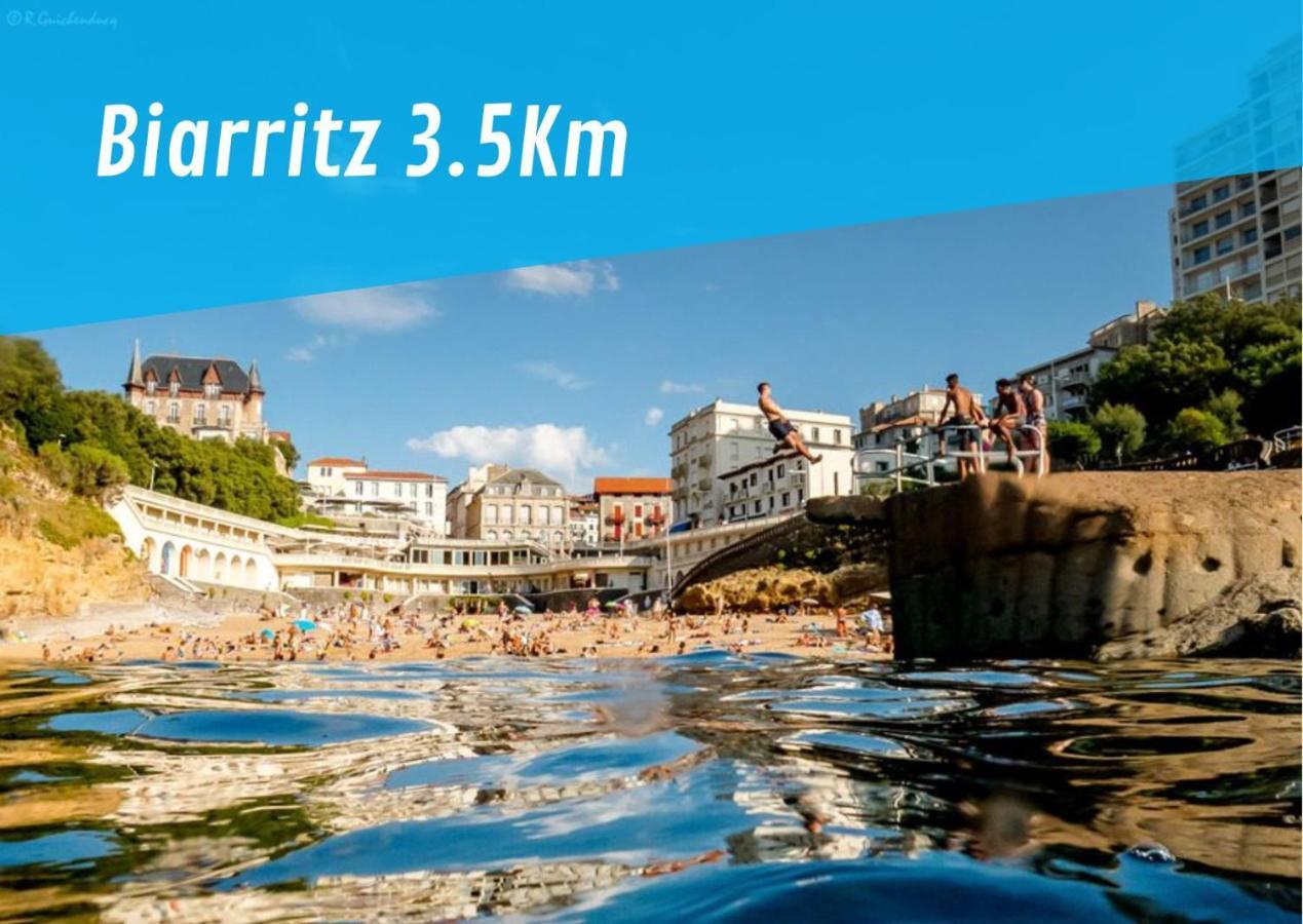 Bidarteko Paradisua Proche Plage, Golf, Parking 外观 照片